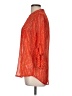 Kut from the Kloth 100% Polyester Orange 3/4 Sleeve Blouse Size M - photo 5