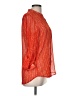 Kut from the Kloth 100% Polyester Orange 3/4 Sleeve Blouse Size M - photo 4