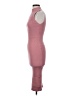 Express Solid Pink Cocktail Dress Size XXS - photo 5