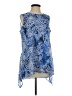 Fever Blue Sleeveless Blouse Size S - photo 1