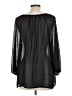 Old Navy 100% Polyester Black Long Sleeve Blouse Size XL - photo 2