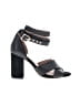 RAYE 100% Leather Black Sandals Size EU 35 1/2 - photo 1