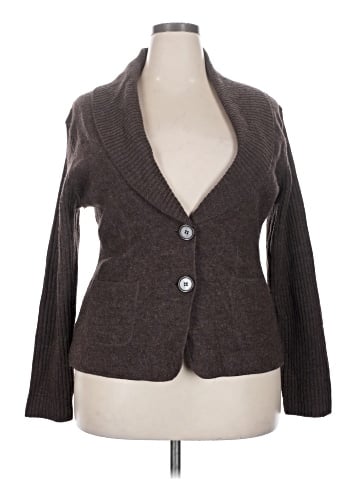 Harve Benard Wool Cardigan (view 1)