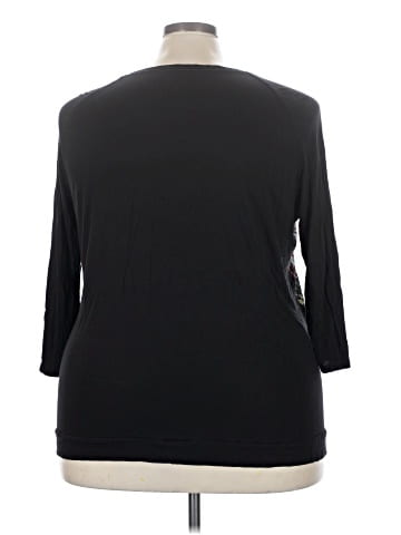 a.n.a. A New Approach 3/4 Sleeve T-Shirt (view 2)