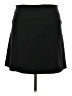 Elle Solid Black Casual Skirt Size 14 - photo 1