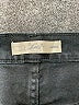 Levi's Solid Black Denim Shorts Size 0 - photo 3