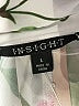 Insight 100% Polyester Floral Ivory Long Sleeve Blouse Size L - photo 7