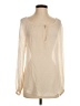 Ella Moss Ivory Long Sleeve Blouse Size S - photo 1