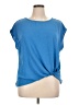 Gilli Blue Short Sleeve Top Size XL - photo 1
