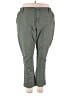Old Navy Solid Green Casual Pants Size XXL - photo 1