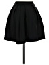 Charlotte Russe Solid Black Formal Skirt Size XS - photo 1