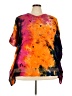 Jessica Taylor 100% Rayon Tie-dye Orange Kimono Size 3X - photo 1