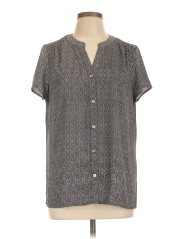Dana Buchman Short Sleeve Blouse (view 1)