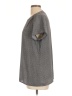 Dana Buchman Gray Short Sleeve Blouse Size L - photo 5