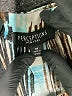 Perceptions Graphic Brown Casual Dress Size M - photo 7