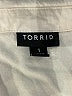 Torrid Ivory 3/4 Sleeve Button-Down Shirt Size 1X Plus (1) - photo 7