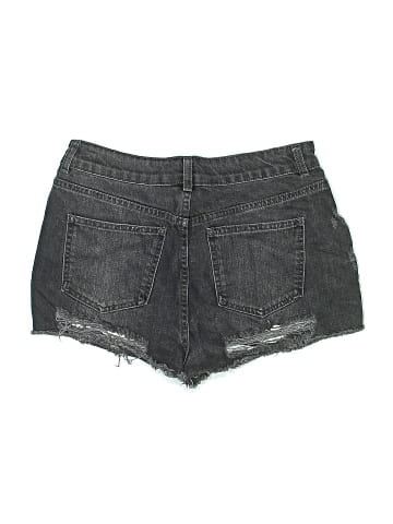 Topshop Denim Shorts (view 2)
