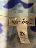 Just Be... 100% Polyester Blue Cardigan Size 2X - photo 7