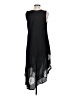 Assorted Brands 100% Viscose Graphic Black Casual Dress One size - photo 2