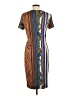 Escada Graphic Brown Cocktail Dress Size EU 40 / US 10 - photo 2