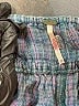 Free People 100% Cotton Plaid Blue Jumpsuit Size XS - photo 4