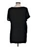 Motherhood 100% Polyester Black Short Sleeve Blouse Size Med Maternity - photo 2