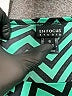 En Focus Studio Chevron-herringbone Teal Casual Dress Size 6 - photo 7
