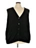 Roaman's Black Sweater Vest Size 30 (3X) - photo 1