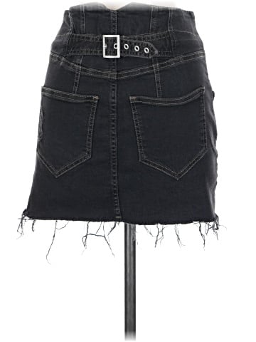Free People Denim Skirt (view 2)