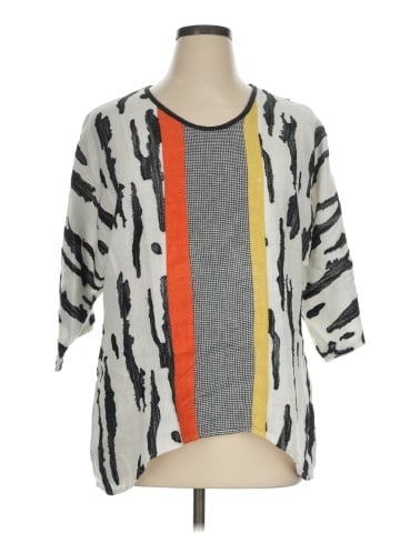 Khangura 3/4 Sleeve Blouse (view 1)