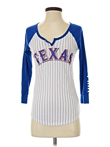 Victoria's Secret Pink 3/4 Sleeve T-Shirt (view 1)