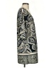 Glam 100% Polyester Paisley Blue Casual Dress Size S - photo 4