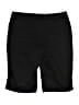 Chico's Solid Black Shorts Size M - photo 2
