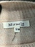 Miracle Color Block Tan Turtleneck Sweater Size S - photo 7
