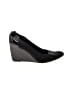 Anne Klein Black Wedges Size 7 1/2 - photo 1