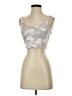 X by Gottex Silver Tank Top Size S - photo 1