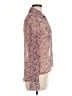 Delia's Floral Pink Long Sleeve Blouse Size M - photo 4