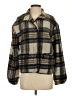 Sanctuary 100% Polyester Plaid Brown Jacket Size S - photo 1