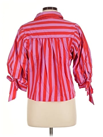 Entro 3/4 Sleeve Blouse (view 2)
