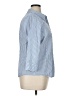 L.L.Bean Checkered-gingham Blue 3/4 Sleeve Button-Down Shirt Size XL - photo 4