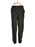 Ascend Solid Green Casual Pants Size L - photo 1