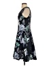 Roz & Ali Floral Black Cocktail Dress Size 2 - photo 5