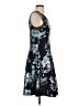 Roz & Ali Floral Black Cocktail Dress Size 2 - photo 4