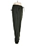 Ascend Solid Green Casual Pants Size L - photo 4