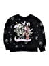 Disney 100% Recycled Polyester Graphic Black Pullover Sweater Size 10 - 12 - photo 1