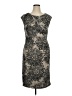 Connected Apparel Gray Cocktail Dress Size 16 - photo 1