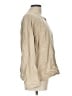 First Issue by Liz Claiborne Solid Tan Long Sleeve Blouse Size L - photo 4
