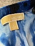 MICHAEL Michael Kors 100% Polyester Tie-dye Blue Casual Pants Size 2 - photo 5