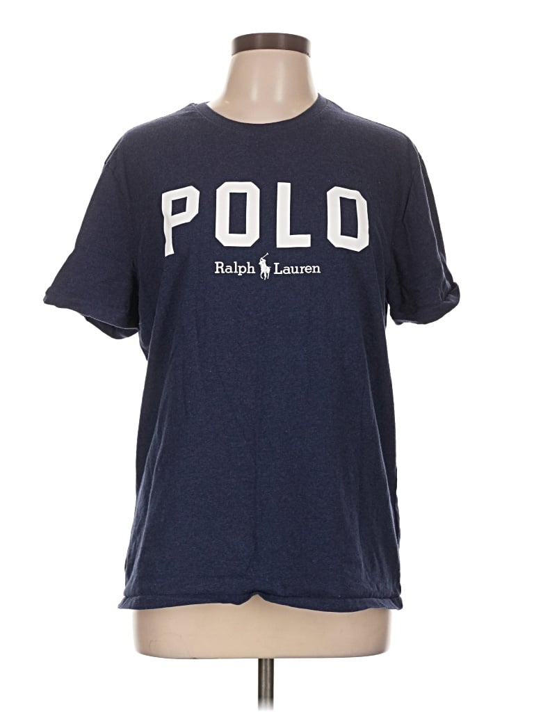 Pre-owned Polo By Ralph Lauren Short Sleeve Polo In Blue