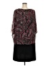 Connected Apparel 100% Polyester Black Cocktail Dress Size 18 - photo 2